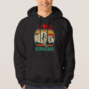 Moletom Vintage Retro Eu Amo Minha Avó Matando Família Mo