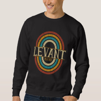 Moletom Vintage Retro Levant Maine ME Women Men Souvenirs
