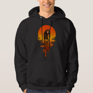 Moletom Vintage Retro Style Chimpanzé