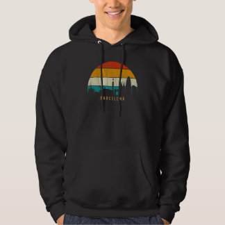 Moletom Vintage Retro Style Sunset City skyline cityscape