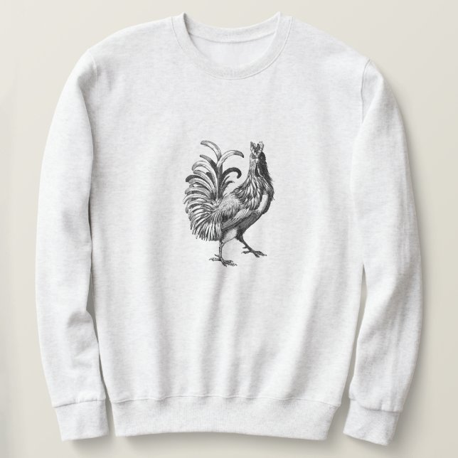 Moletom Vintage Rooster (Frente do Design)