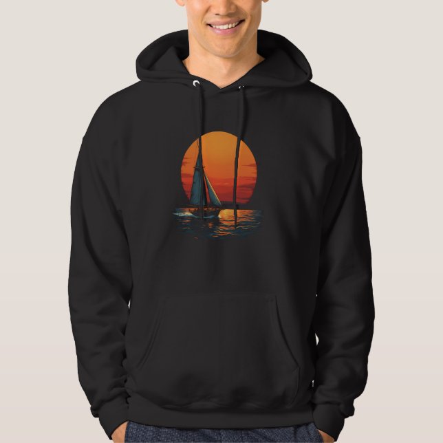 Moletom Vintage Sailing - Aventura Sunset Emocional (Frente)