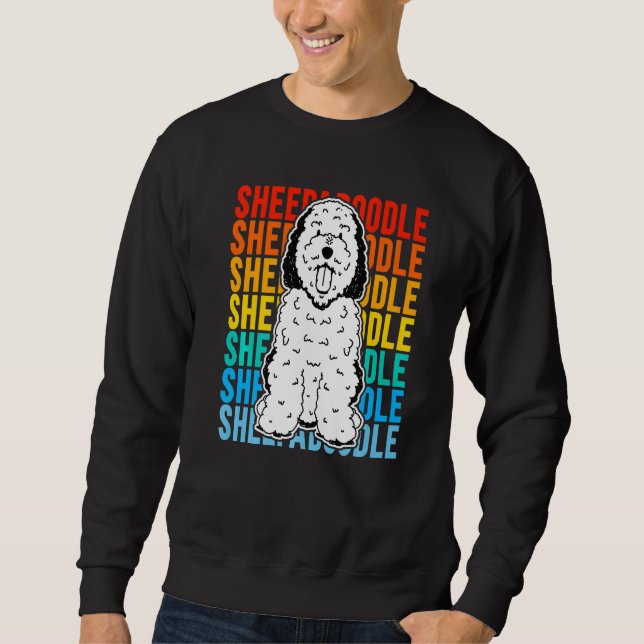 Moletom Vintage Sheepadoodle Premium (Frente)