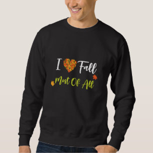 Moletom Vintage Simples Eu Amo Cair A Maioria De Todas As