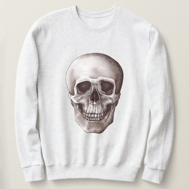 Moletom Vintage Skull (Frente do Design)