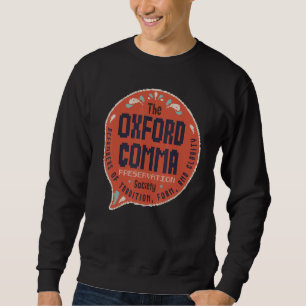 Moletom Vintage Team Oxford Comma