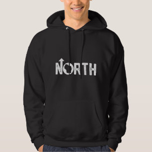 Moletom Vintage Up North Wisconsin Distante Texto Pullove