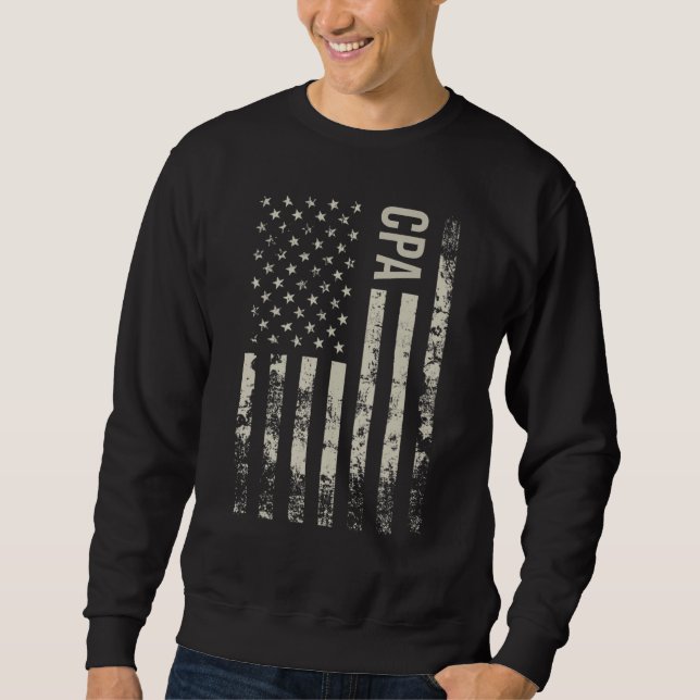 Moletom Vintage US American Flag CPA (Frente)