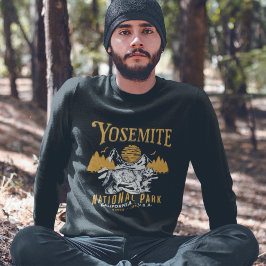 Moletom Vintage Wolf in Yosemite Wilderness