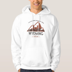 Moletom Vintage Yellowstone National Park Wyoming