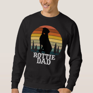 Moletom Vintagem retrorativa do Pai rottie