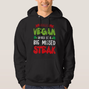 Moletom Virar Vegan Seria Uma Vegetariana De Cachorro Gran