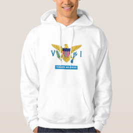Moletom Virgínia Islands Hoodie, bandeira das Ilhas Virgen