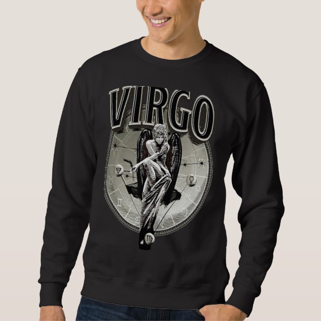 Moletom Virgo Men Zodiac - Sinal Virgo (Frente)