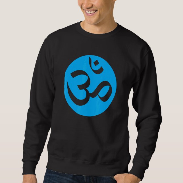 Moletom Vishuddha Om Chakra - Símbolo de Yoga (Frente)