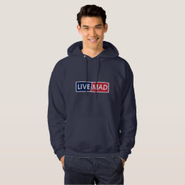 Moletom VIVA COM RAIVA – Estilo de Tipografia Moderna Mini