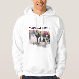 Moletom Viva La Vida Skeleton Party para Homens