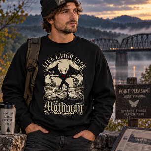 Moletom Viva Ria Espie Mothman Criptozoário Humor