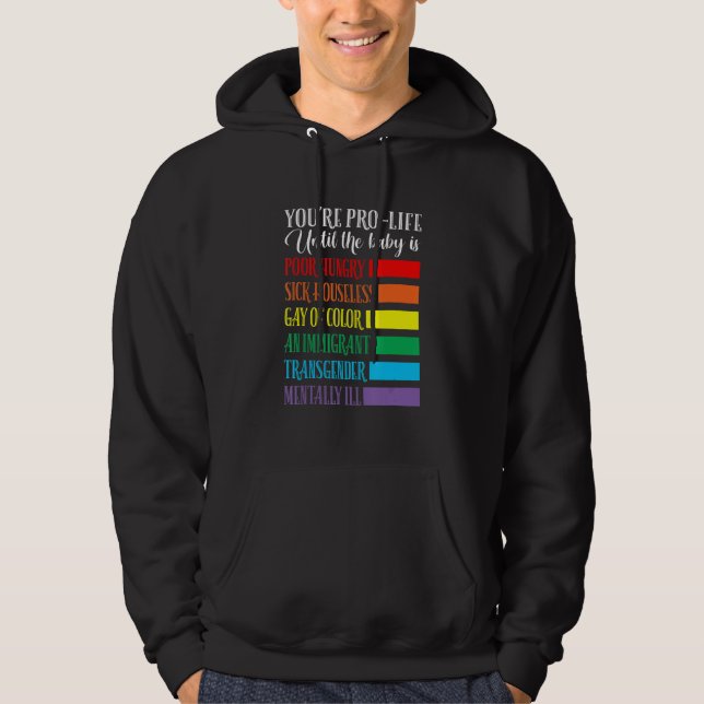 Moletom Você é Roupas Pro Vida (Frente)