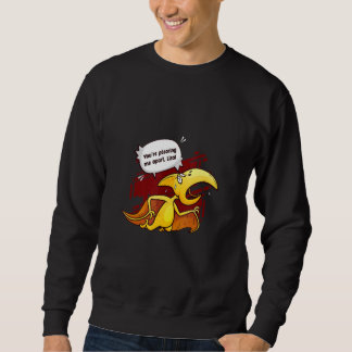 Moletom Você Está Me Despedacando Amor Animal Pterodáctilo