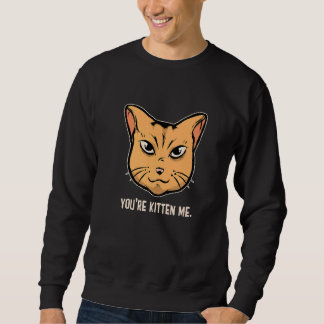 Moletom Você Está Me Enlouquecendo Gato Dono de Gato Trein