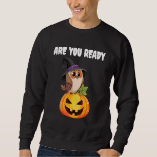 Moletom Você Está Pronto Para O Halloween?