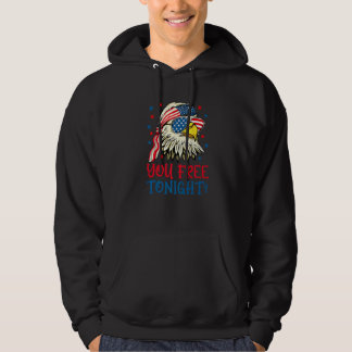 Moletom Você Livre Hoje Águia Careca Mullet Bandeira Ameri
