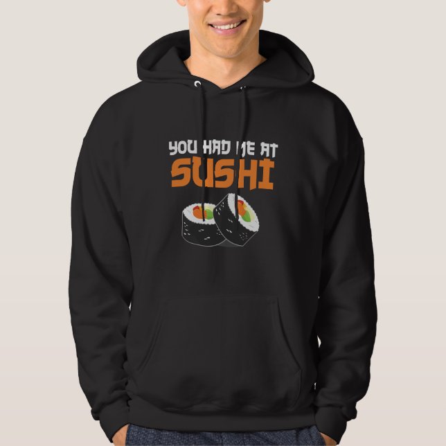Moletom Você Me Teve Em Sushi - Sushi Lovers (Frente)