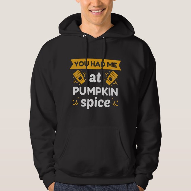 Moletom Você Me Teve Na Pumpkin Spice (Frente)