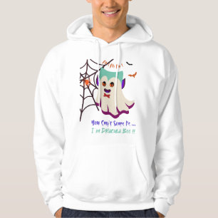 Moletom Você não pode me assustar Eu sou Dracula Boo White