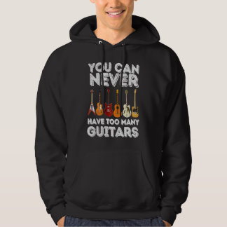 Moletom Você Nunca Pode Ter Muitos Guitarras   Guitarra