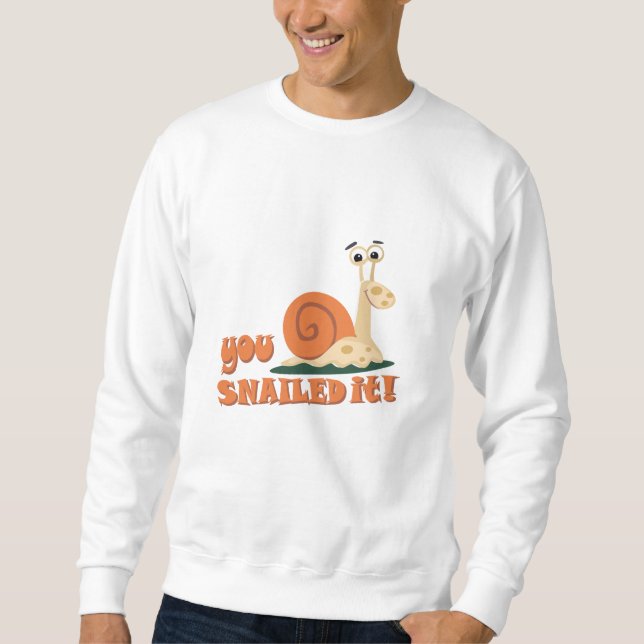 Moletom Você o prendeu bem (Frente)