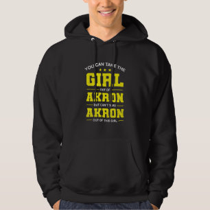 Moletom Você Pode Levar a Garota de Akron Ohio Namorada