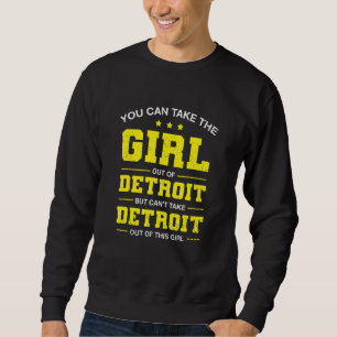 Moletom Você Pode Tirar A Garota De Detroit Michigan