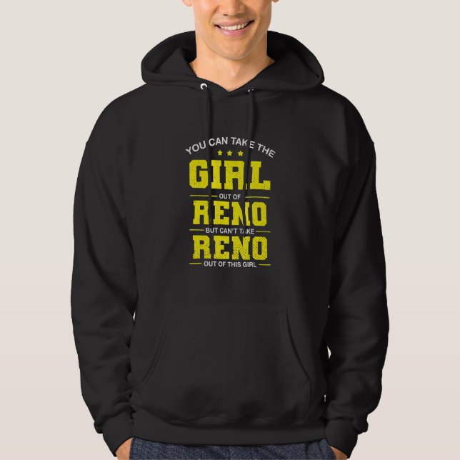 Moletom Você Pode Tirar A Garota De Reno Nevada Girlfrien (Frente)