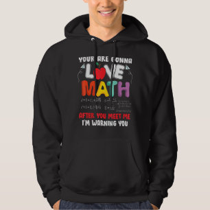 Moletom Você Vai Adorar Matemática Depois Que Me Conhecer