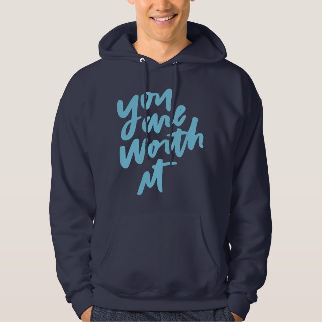 Moletom Você vale a pena (Frente)