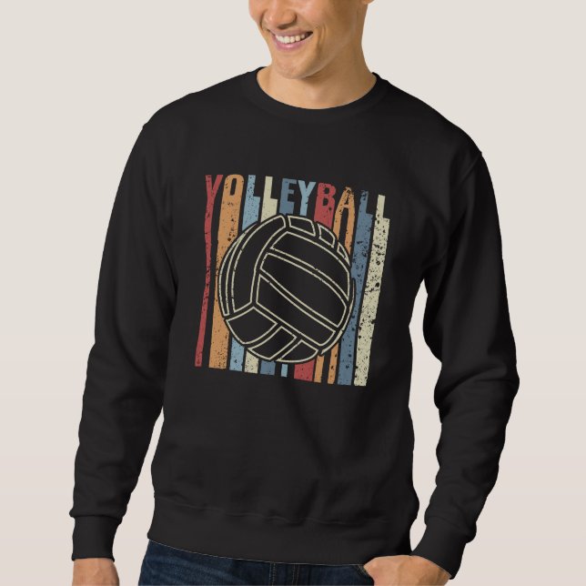 Moletom Volei Retro Vintage (Frente)