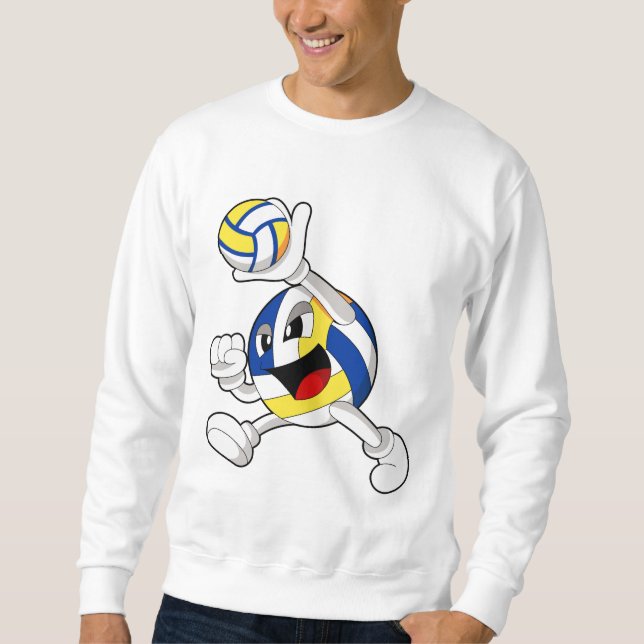 Moletom Voleibol com voleibol (Frente)