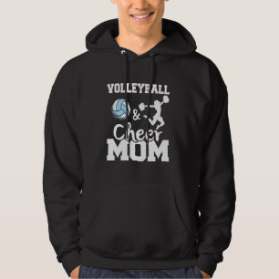 Moletom Voleibol e animador jogador de voleibol da mamãe