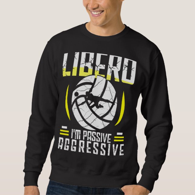 Moletom Voleibol masculino e feminino Libero 1 (Frente)