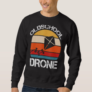 Moletom Voo do Céu de Drone da Escola Antiga