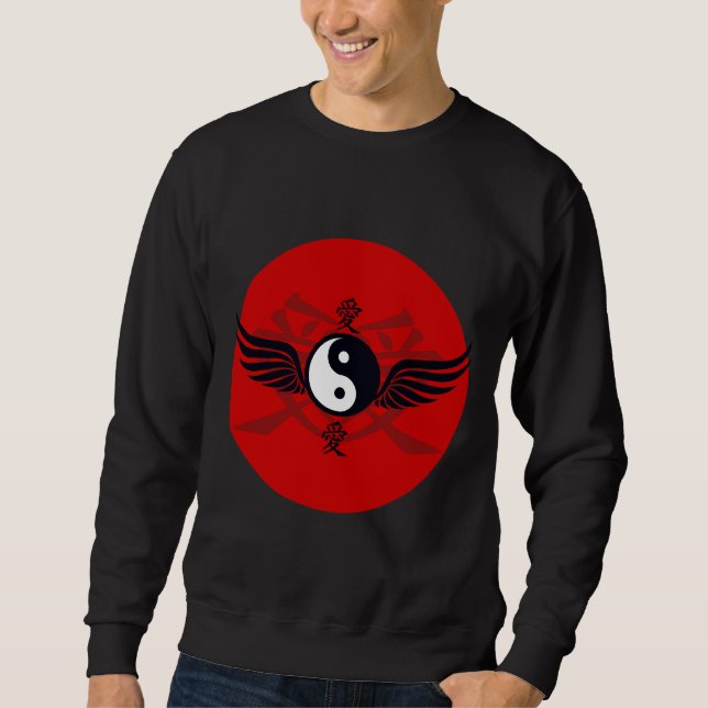 Moletom Voo Yin Yang (Frente)