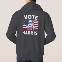 Moletom Vote Kamala Harris 2024 Presidente Bandeira EUA