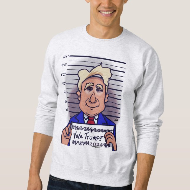 Moletom Vote Trump Men's Sweatshirt (Frente)