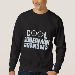 Moletom Vovó Doberman legal Vovó Doberman Vovó