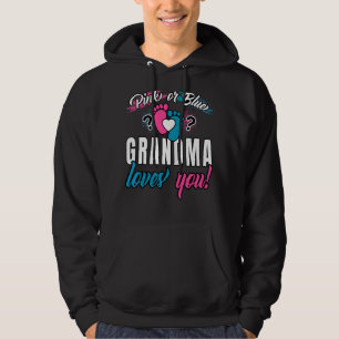 Moletom Vovó Rosa Ou Azul Te Ama O Futuro Gende Vovó