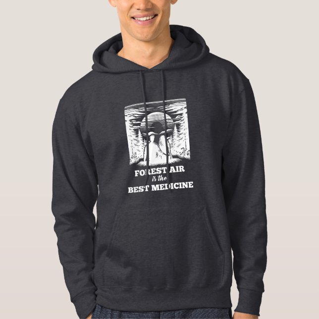 Moletom Wald-Spruch Design (Frente)