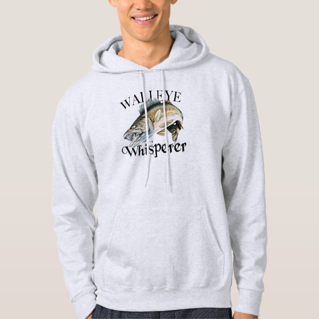 Moletom Walleye Whisperer (Frente)