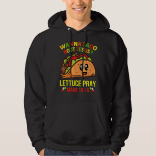 Moletom Wanna Taco Sobre Jesus Lettuz Reze